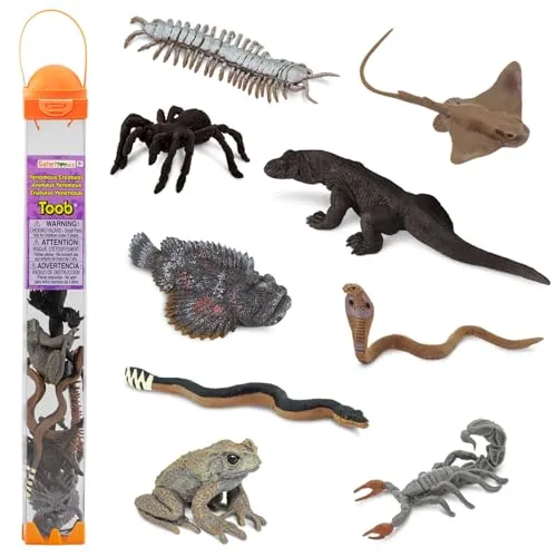 Safari Ltd. Giftige Kreaturen 9 Sammelfiguren in der Tube