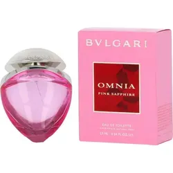 Bvlgari Omnia Pink Sapphire Eau De Toilette 25 ml - Damendüfte, lebendiger und tropischer Duft mit Zitrusfrüchten und floralen Noten, ideal für fröhliche Frauen und sommerliche Anlässe.