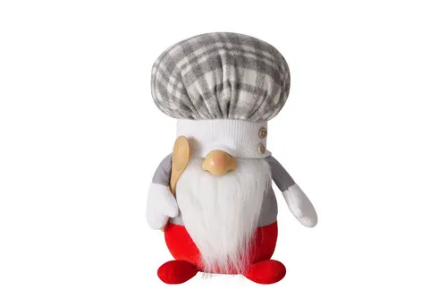 Stoffpuppe Koch Cooky - 28 cm Dekorationsfigur - Kochfigur COOKY aus hochwertigem Polyester, ideal für kreative Küchendekoration. Mit 28 cm Höhe bringt sie Farbe und Charakter in jeden Raum.