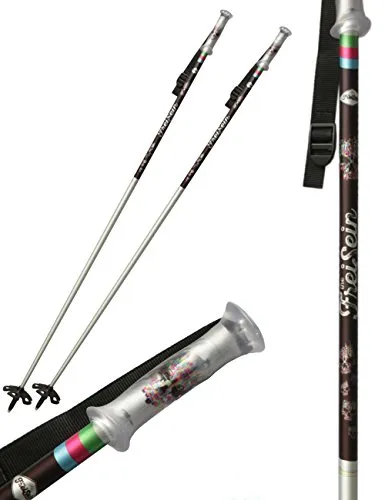 The FreiSein Project Designer Herren Skistock Psychedelic Freigeist (125)