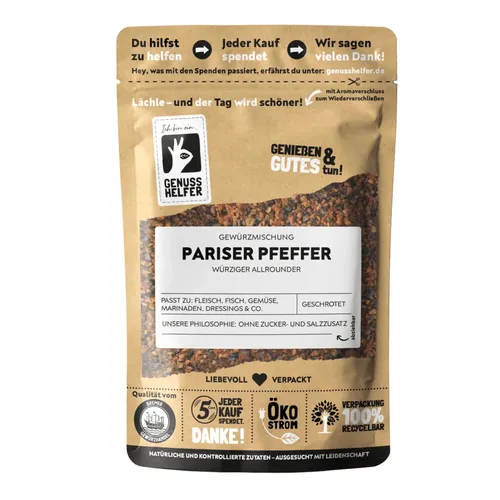 Pariser Pfeffer, geschrotet Bremer Gewürzhandel, 100g