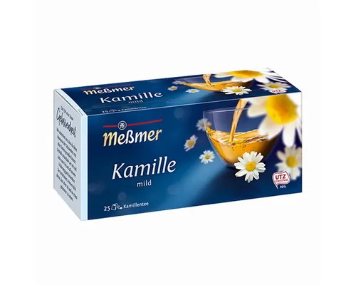 Meßmer Tee, Meßmer Kamille 25 TB, 4er Pack (4 x 37,5 g)