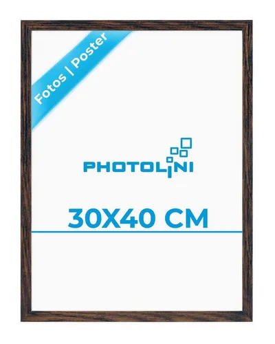 PHOTOLINI Bilderrahmen Poster-Einzelrahmen Modern Schmal, (1 Rahmen)