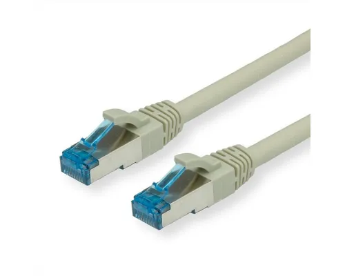 VALUE Patchkabel Cat.6A (Class EA) S/FTP (PiMF), LSOH LAN-Kabel, RJ-45 Männlich (Stecker), RJ-45 Männlich (Stecker) (15.0 cm)