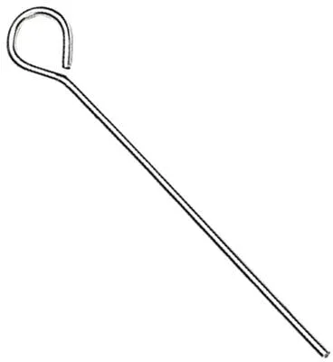 Zeltnagel mit Öse 20cm, Stahl von Brunner