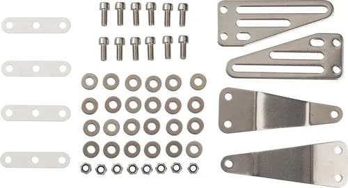 Surly Gepäckträger Montageset Plate Kit 2, VR für Unicrown Gabeln