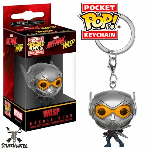 FUNKO POP! WASP Marvel Ant-Man Pocket Keychain Schlüsselanhänger - Neu OVP