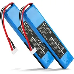 CELLONIC, Lautsprecherakku kompatibel mit JBL Xtreme 1 (5000mAh, 7.4V) 2x Ersatzakku GSP0931134