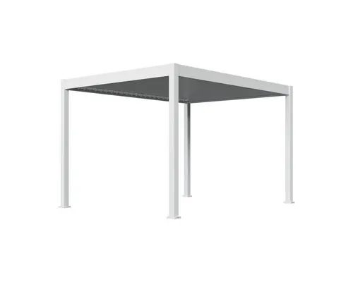 Weide Pergola Deluxe Plus Pavillon elektrisch Aluminium LED 3x4M, BxTxH: 400x300x255 cm
