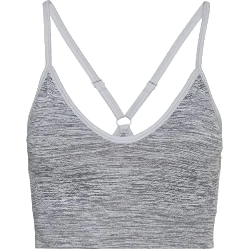 Odlo Damen Padded Seamless Soft 2.0 Sport BH - Größe XS, grau - Sport-BH mit nahtlosem Design für optimalen Komfort und leichte Stütze, ideal für aktive Frauen.