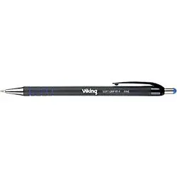 Viking Soft Grip RT-F Kugelschreiber Blau Fein 0.3 mm von Viking