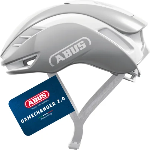 ABUS Rennradhelm Gamechanger 2.0 - Hochwertiger Aerohelm für optimale Aerodynamik - Fahrradhelm mit optimierter Aerodynamik und ausgeklügeltem Ventilationssystem für kühlen Kopf während des Rennens – ideal für ambitionierte Radsportler.