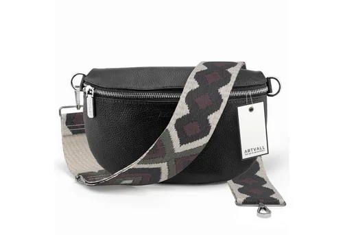 ARTVALL Umhängetasche aus Echtleder - Elegante Umhängetasche aus hochwertigem Leder mit abnehmbarem Taschengurt. Ideal für vielseitige Styles und sichere Aufbewahrung deiner Wertsachen.