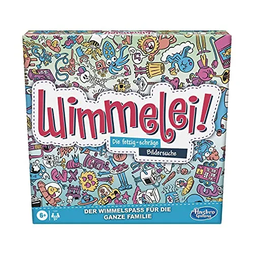 Wimmelei! Spiel, Bilderspiel, lustiges Familienspiel ab 6 Jahren, lustiges Brettspiel