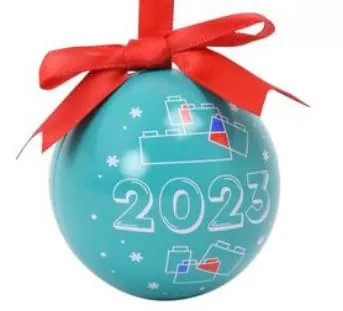Produktbild LEGO VIP Weihnachtskugel Christbaumkugel (Weihnachten) für die Dekoration eines Tannenbaums