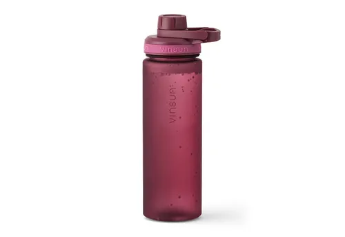 Vinsun Trinkflasche Sportflasche 750ml - Wasserflasche BPA frei & Kohlensäure geeignet, Auslaufsicher, bruchsicher, wiederverwendbar, leicht, Tritan Flasche