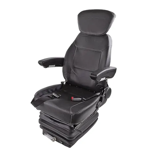 DEMA Traktorsitz Schleppersitz – Ergonomischer Traktor Sitz mit Feder-Dämpfer System