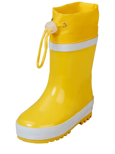 Playshoes Unisex Kinder Naturkautschuk Gefüttert Gummistiefel - Gummistiefel für Kinder aus hochwertigem Naturkautschuk, wasserdicht und gefüttert für warmen Komfort, ideal für Spielspaß im Regen.