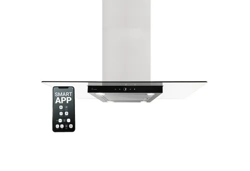 KKT KOLBE MULTI-INSEL-HC Dunstabzugshaube 90 cm - Dunstabzugshaube mit WLAN-Technologie für smarte Steuerung, ideal für offene Küchen. 9 Leistungsstufen und leiser Betrieb für optimalen Kochkomfort.