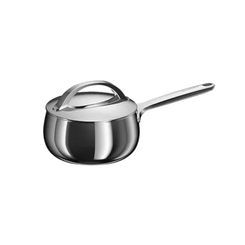 BergHOFF Home Stieltopf 16 cm Edelstahl mit Deckel – Vielseitig und effizient