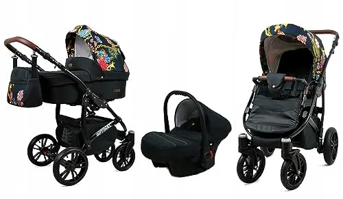 BabyLux® Kinderwagen Set 3 in 1