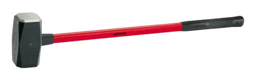 Gedore 20 F-8 Fäustel mit Fiberglastiel, 8 kg - Hämmer für präzises Arbeiten, mit robustem Fiberglastiel für optimale Dämpfung und hohe Langlebigkeit.