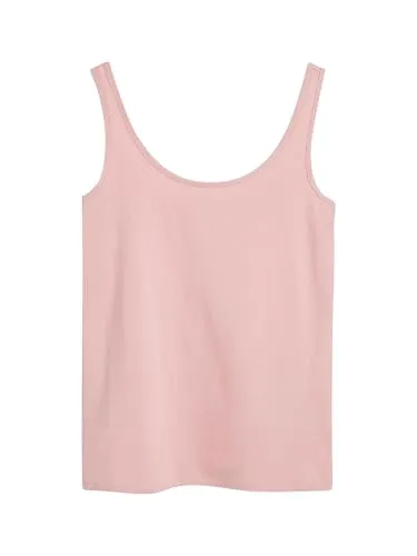 NEXT Damen Top mit Breiten Trägern Rosa Hell 38