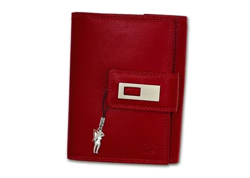 Old River Geldbörse OPD701X - Stylisches Echtleder Portemonnaie für Damen und Herren - Echtes Leder Geldbörse von Old River, Größe 14cm, ideal für stilbewusste Damen und Herren. Mit Reißverschluss und Druckknopf für sichere Aufbewahrung.