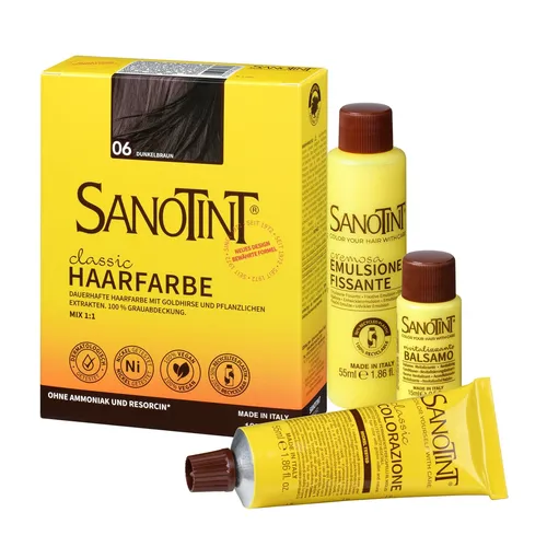 Haarfarbe 6 Dunkelbraun 125 ml (91,12 € per Liter)