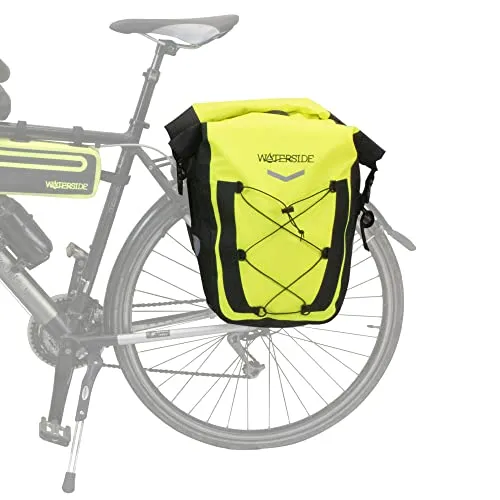 Wasserfeste Doppel Fahrradtasche für Gepäckträger