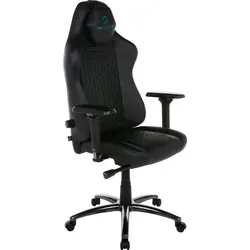 Produktbild HIVAR Orbical Onyx Obsidian, Gaming Stuhl mit 4D Armlehnen, Synchronmechanik, Ergonomisch, Lordosenstütze, bis 110kg - Schwarz