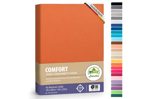 Bettwäsche Rot von Leevitex