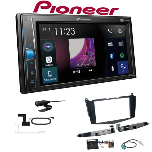 Pioneer Multimedia Autoradio Bluetooth DAB+ für Mercedes Benz C-Klasse 2007-2011