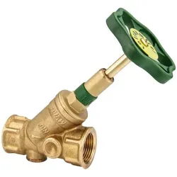 Tecuro - Js Kfr - Freistromventil Rp 3/4 Zoll (dn 20) Dvgw Mit Steigender Spindel Typ 1615 - Muffenanschluss