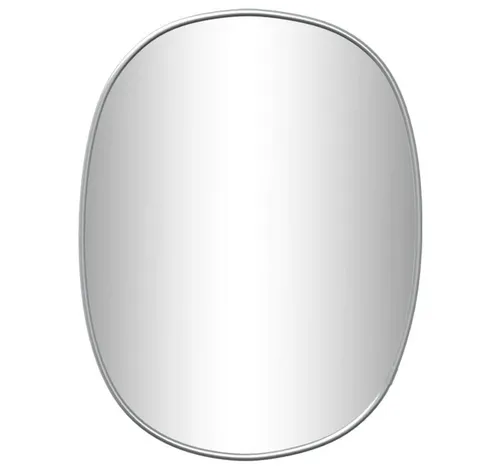 vidaXL Silbern Wandspiegel 30x25 cm in silber von vidaXL