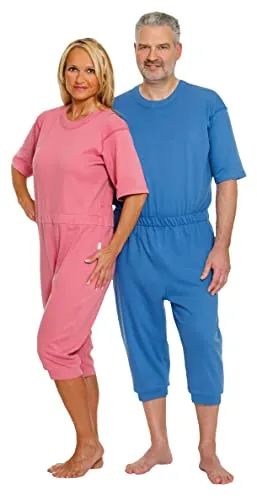 Suprima CareBasic Pflegeoverall kurz 4710 XL kornblume