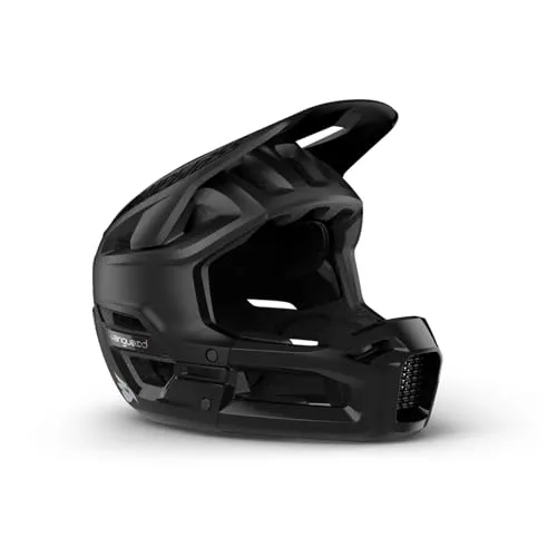 Bluegrass Vanguard Core MIPS Helm, Schwarz Matt Glänzend, Gr. S - Fahrradhelme - Leichter Fullface-Helm mit überlegener Sicherheit nach ASTM F1952 und innovativem Belüftungssystem für kühle Köpfe bei intensiven Fahrten.