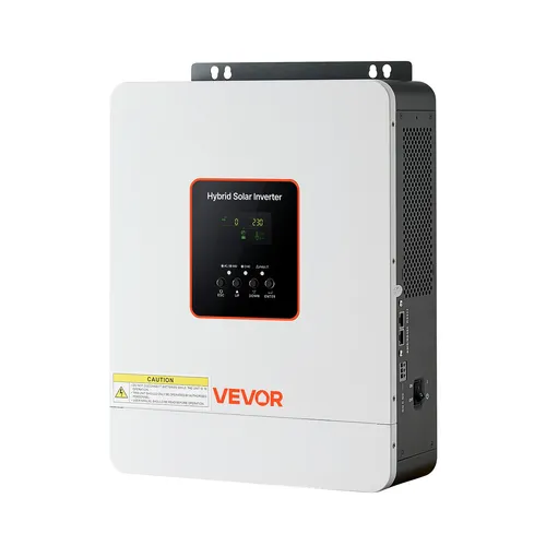 VEVOR Hybrid Wechselrichter Solar 3000W 24V DC auf 230V AC 80A MPPT-Laderegler