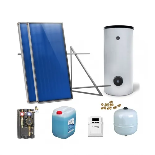 Sunex AMP Solaranlage mit 2 Kollektoren