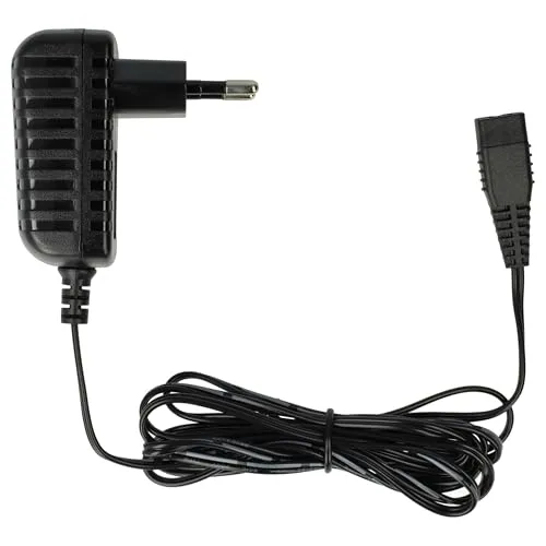 vhbw 1x Netzteil kompatibel mit Moser Genius Wahl Power+, Tondeo Eco L Rasierer, Bartschneider, Haarschneidemaschine - 180 cm