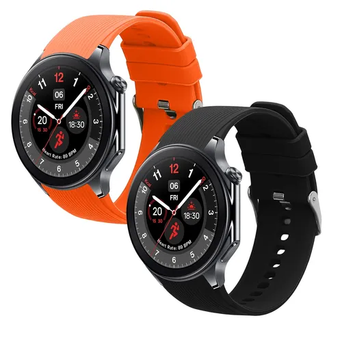 2x Sportarmband für OnePlus Watch 3 2 2R Oppo Watch X2 Fitnesstracker Smartwatch