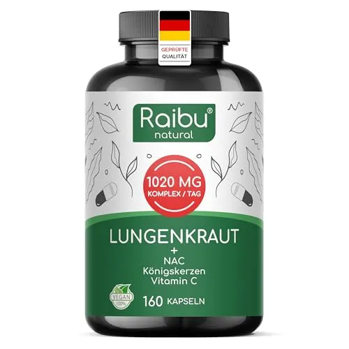 Hochdosierte Lungenkraut Kapseln