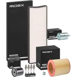 RIDEX Inspektionspaket Filterset passend für PEUGEOT 306 Schrägheck (7A, 7C, N3, N5) 306 Cabriolet (7D, N3, N5) 306 Break (7E, N3, N5) 306