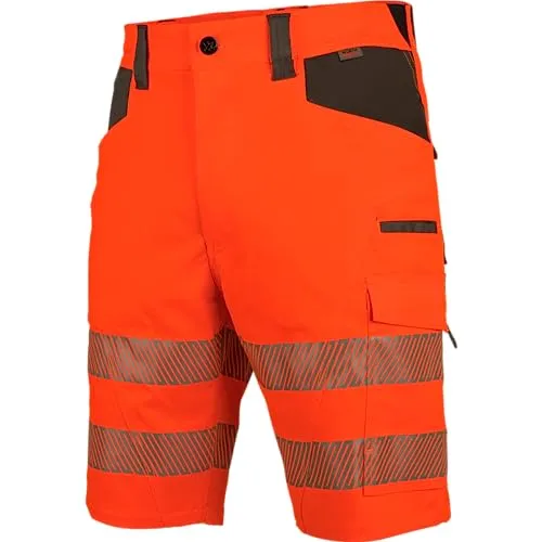 WÜRTH MODYF Warnschutz Arbeitsshorts Neon EN 20471 1 in orange von Würth MODYF