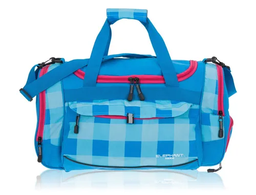 Alessandro Salvatore Sporttasche Damen Gym Mate 724, Reisetasche Sport Tasche Schuhfach Vortasche 55 cm 45 L