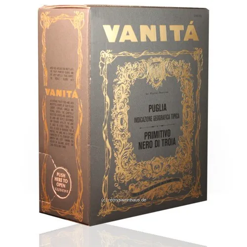  Primitivo /Nero di Troia Puglia IGT 3.00  Liter 1L=EUR6.30) Vanita BIB(3L