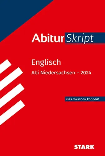 STARK AbiturSkript - Englisch - Niedersachsen 2024 (Skripte / Abi - Auf einen Blick!)