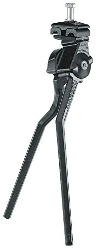 Pletscher Twin Leg Doppelbein-Fahrradständer 320 mm Schwarz - Stabiler Doppelbein-Fahrradständer aus leichtem Aluminium, ideal für sicheres Abstellen Ihres Fahrrads. Kompakte Bauweise mit 320 mm Höhe, passend für verschiedene Fahrradmodelle.