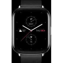 Amazfit Zepp E Square - Smartwatch Polar, Fitness Tracker in Night Black - Stylische Smartwatch mit 1,65'' AMOLED-Display, 87 Sportmodi und 5 ATM Wasserdichtigkeit. Überwachen Sie Ihre Fitness, Schlafqualität und Stresslevel bequem am Handgelenk.