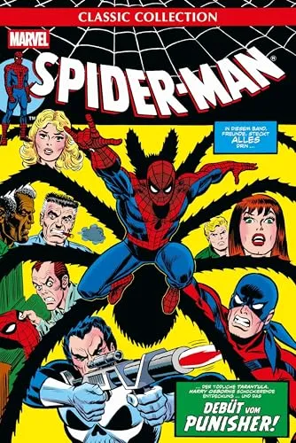 Spider-Man Classic Collection 4 HC - Comics & Graphic Novels, umfassende Sammlung klassischer Spider-Man Geschichten in hochwertigem Hardcover.